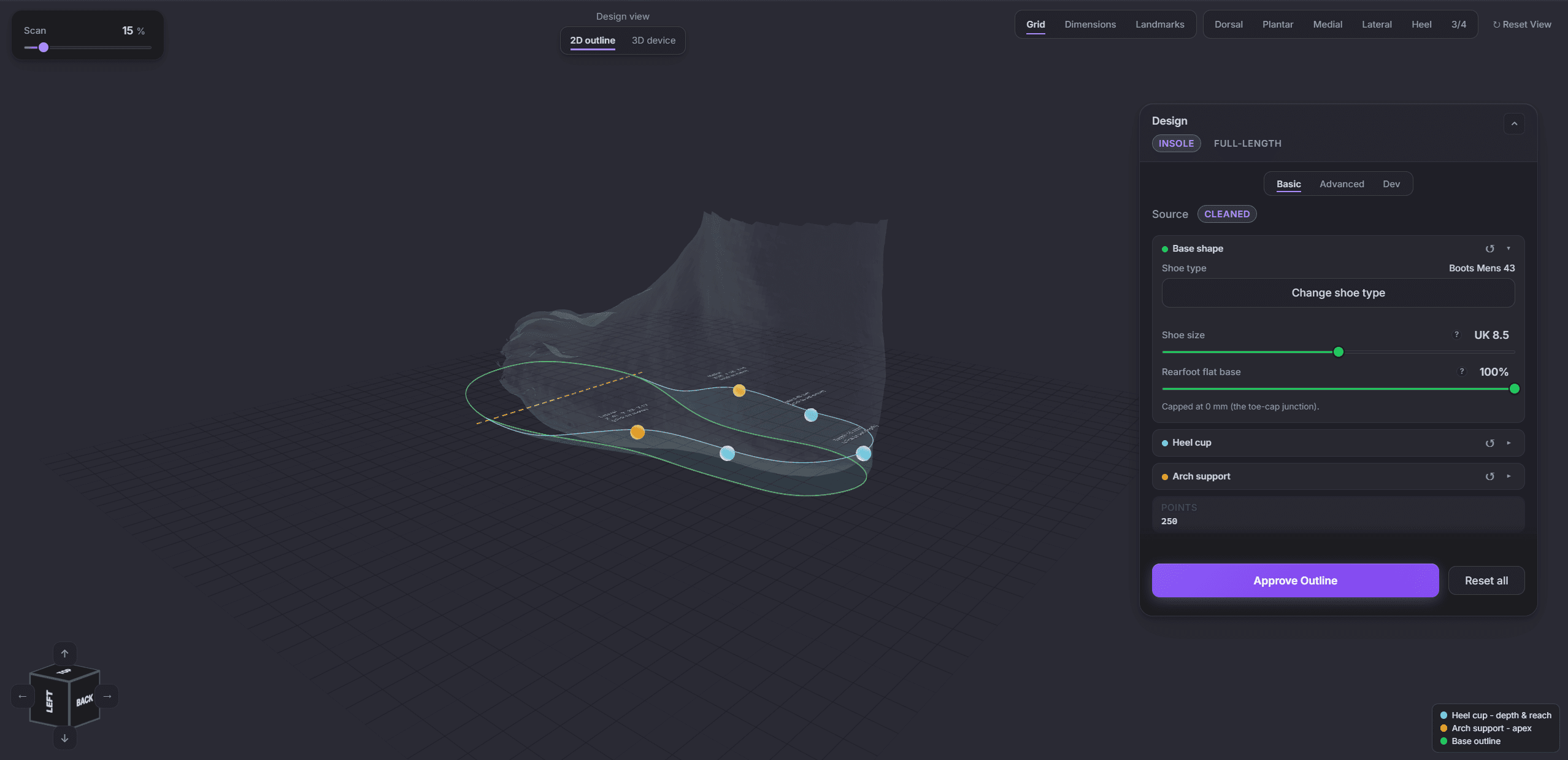 Akrolimb Insoles design studio